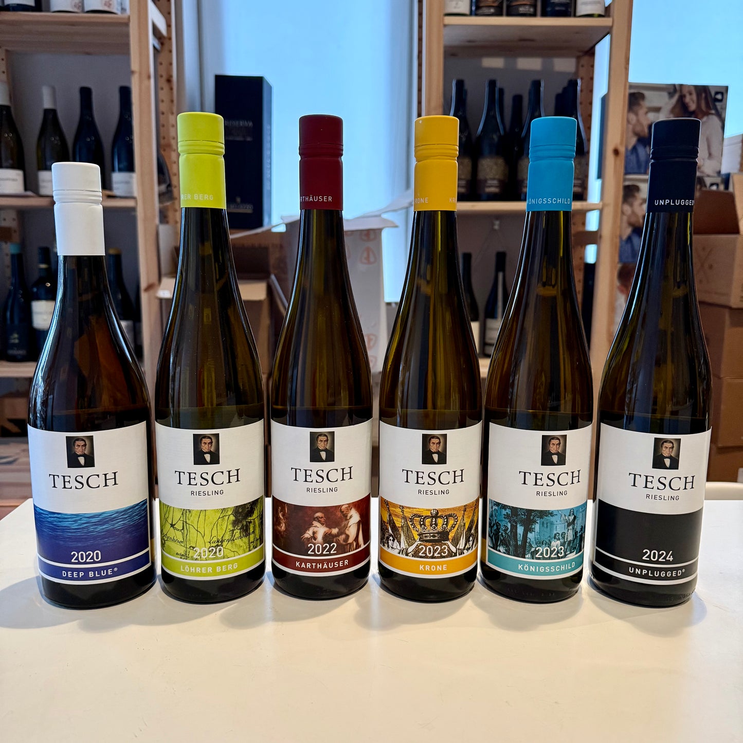 Wijnpakket Tesch x Volkskrant 6 flessen