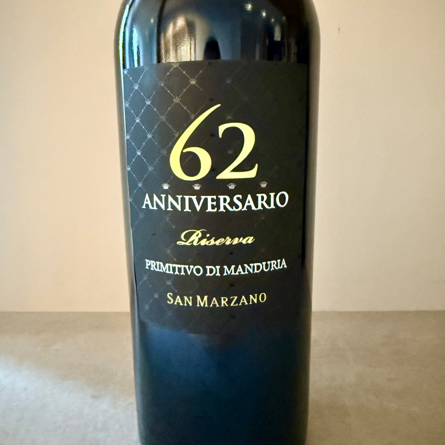 San Marzano 62 Anniversario Primitivo di Manduria Riserva 2019