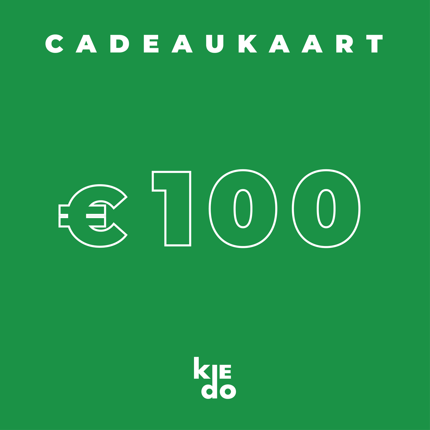 Kiedo Cadeaukaart