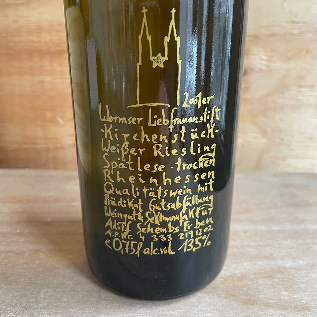 Château Schembs Wormser Liebfrauenstift Kirchenstück Riesling 2001