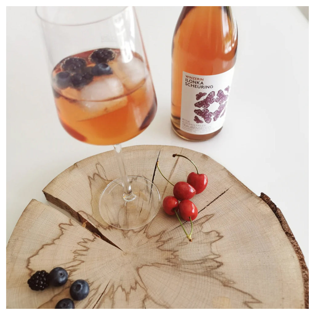 Ilonka Scheuring Alkoholfreier Traubensecco