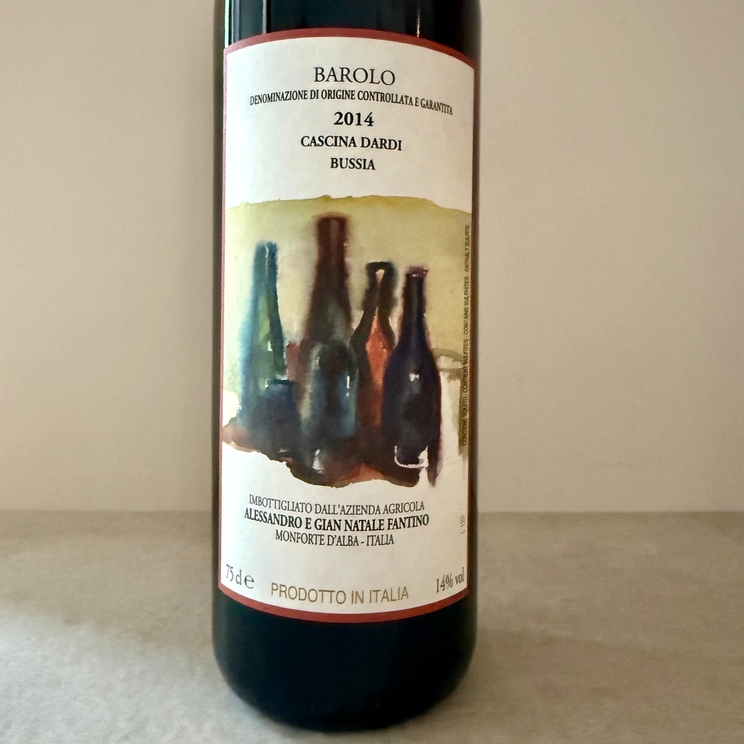 Alessandro e Gian Natale Fantino Barolo Bussia Cascina Dardi 2014