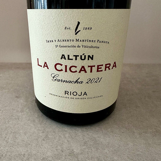 Altún La Cicatera Garnacha Rioja 2021