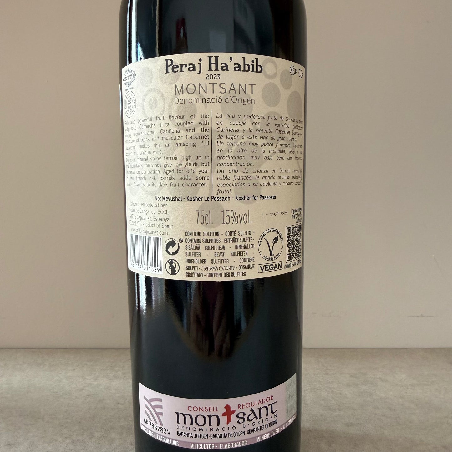 Celler de Capçanes Flor de Primavera Peraj Ha’abib 2023