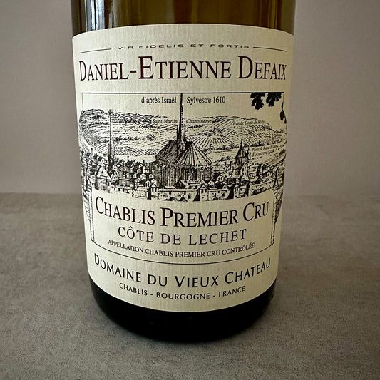 Daniel-Etienne Defaix Chablis Premier Cru Côte de Léchet 2012