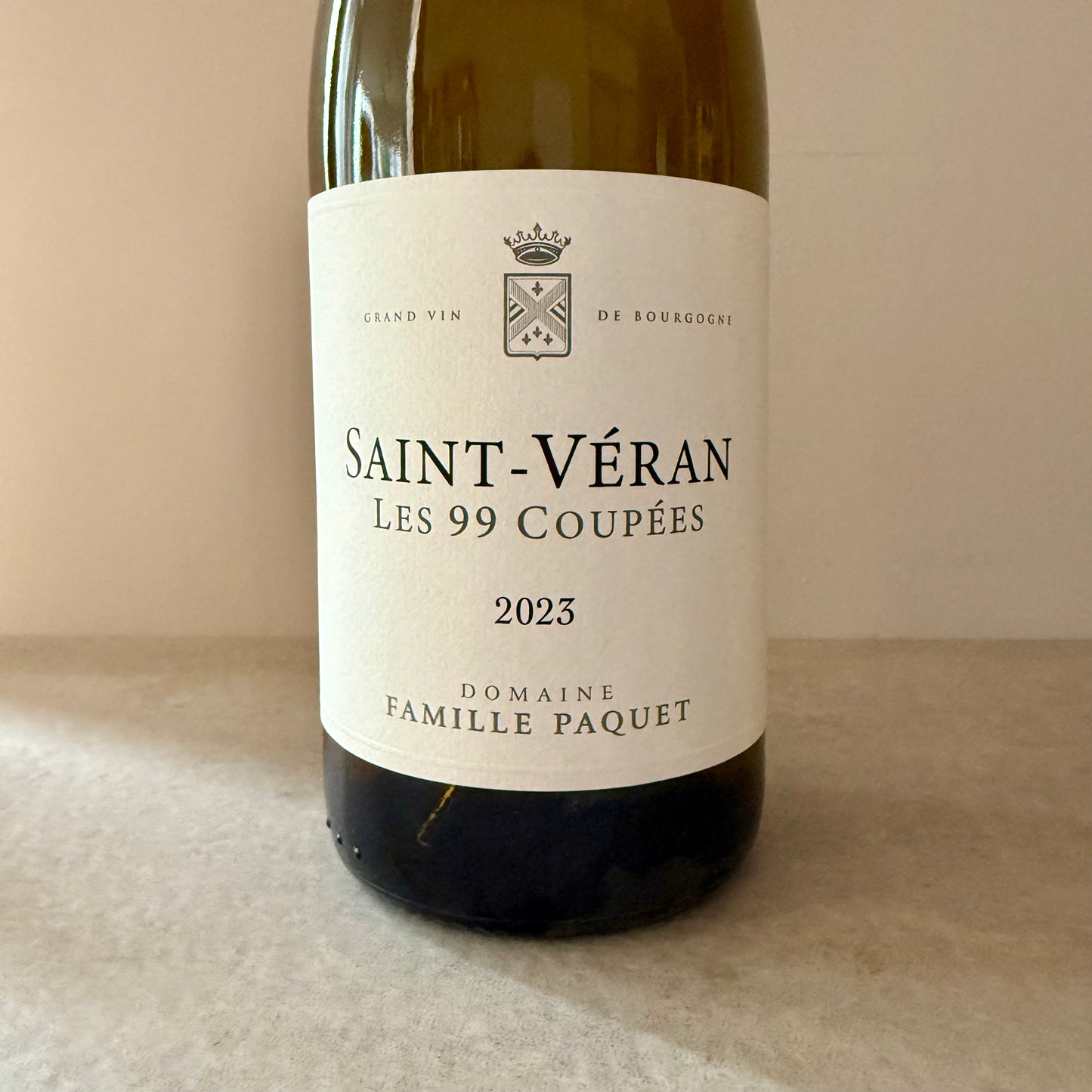 Domaine Famille Paquet Saint-Véran 99 Coupées 2023