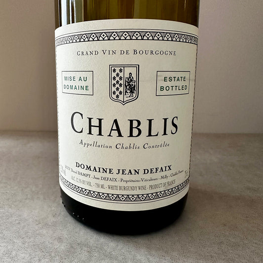 Domaine Jean Defaix Chablis 2023