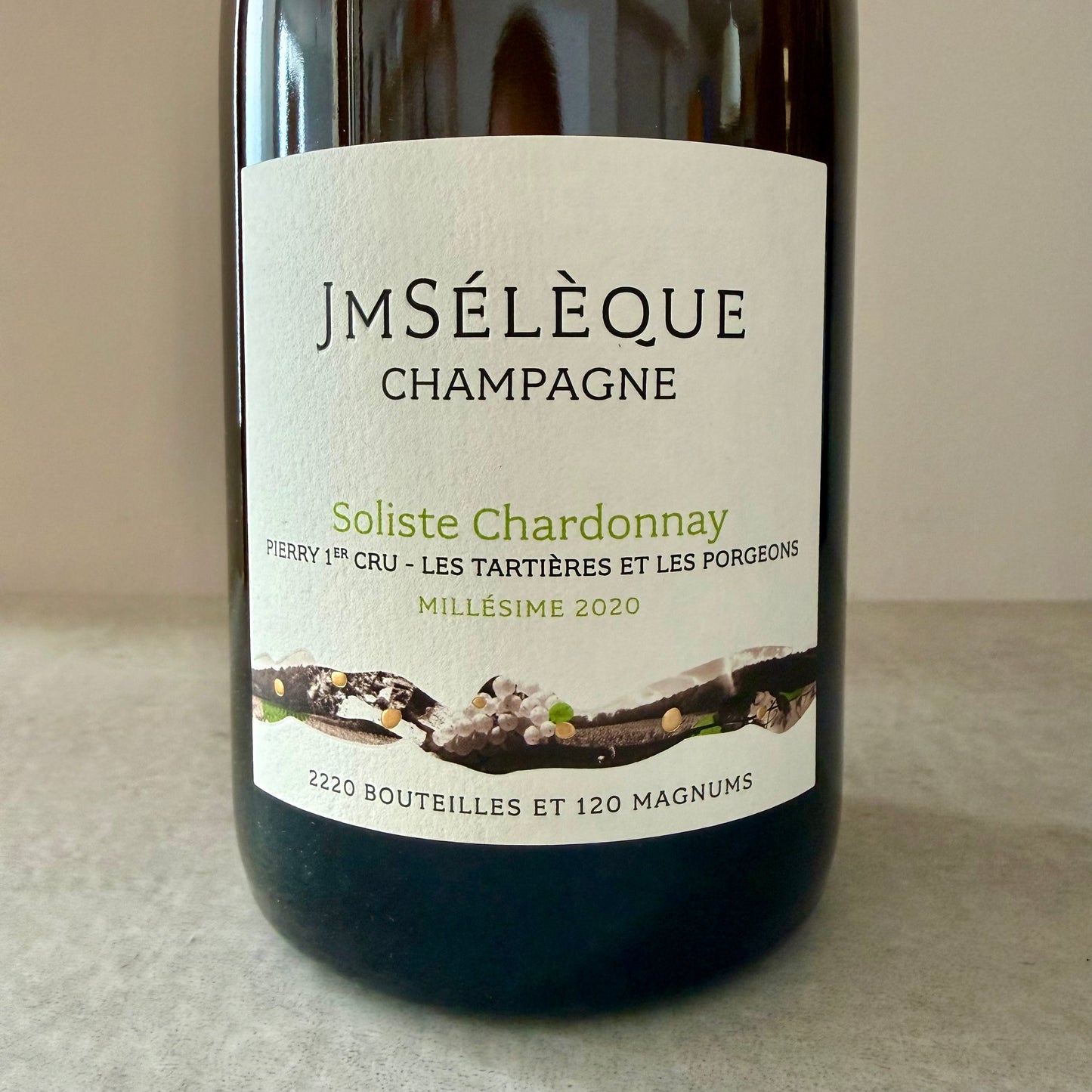 JM Sélèque Soliste Chardonnay Champagne Extra Brut 2020