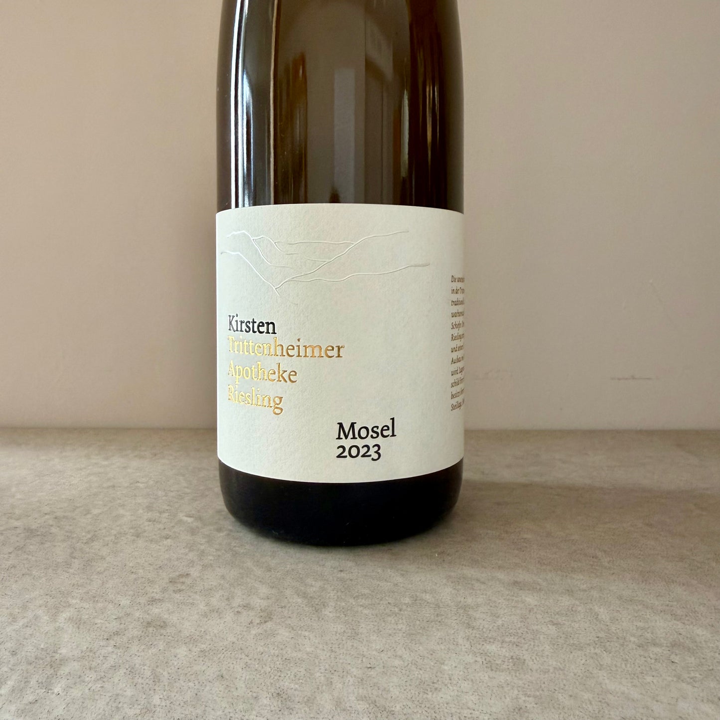 Kirsten Trittenheimer Apotheke Riesling 2023