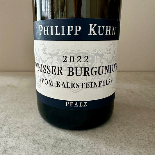 Philipp Kuhn Weisser Burgunder Vom Kalksteinfels Trocken 2022