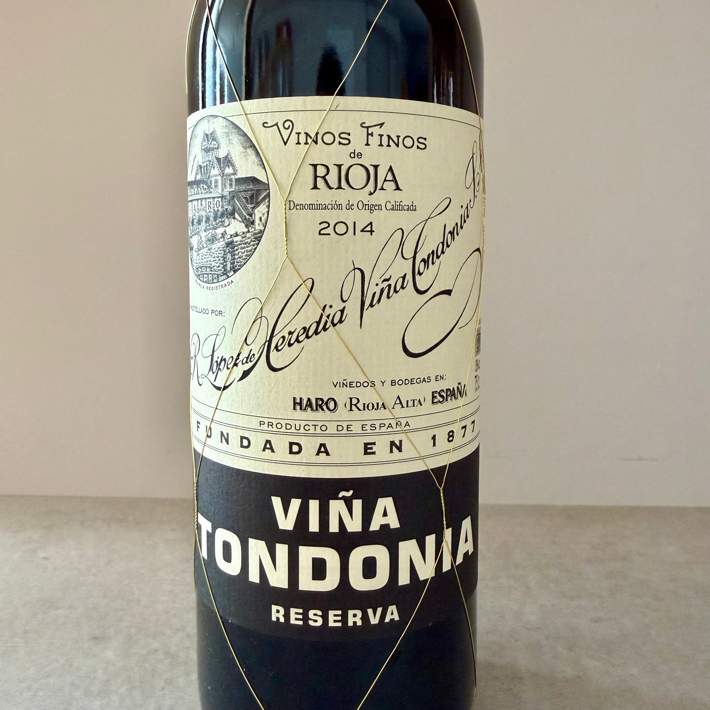 R. López de Heredia Viña Tondonia Rioja Reserva 2014