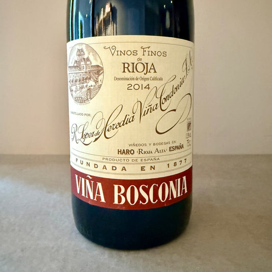 R. López de Heredia Viña Bosconia Rioja Reserva 2014