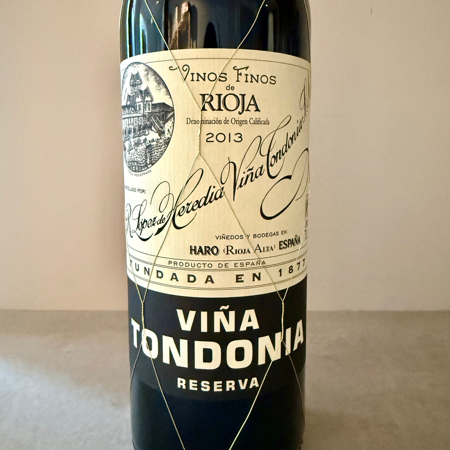 R. López de Heredia Viña Tondonia Rioja Reserva 2013